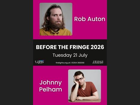 Rob Auton & Jonny Pelham - Before the Fringe 2026