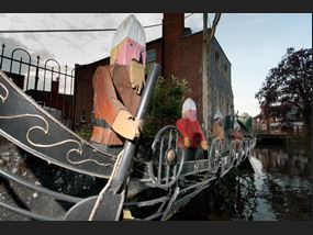 Viking Longboat at Andover