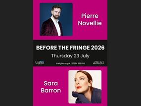 Sara Barron & Pierre Novellie - Before the Fringe 2026